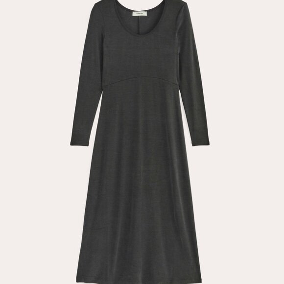 Everlane Women's Maddie Dress in Butterknit in Black, Size Small New with Tags - Picture 3 of 4